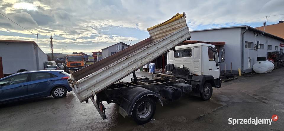 MAN LE 8180C wywrotka 3stronna faktura Vat Rok produkcji 2001 Wywrotki podkarpackie Strzyżów