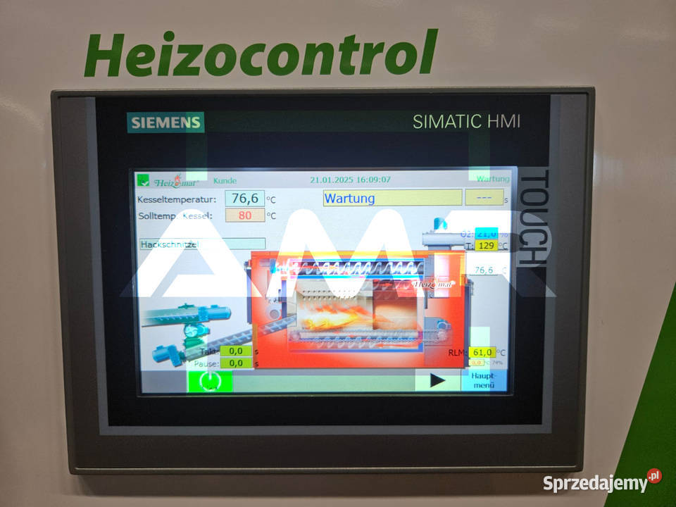 Kocioł kl5 BIOMASA TROCINA ZRĘBKA 50kW do 2MW Dom i Ogród Pałubice