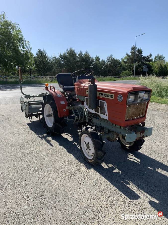Traktorek Yanmar YM1301 z glebogryzarką 4x4 13 Wisznia Mała