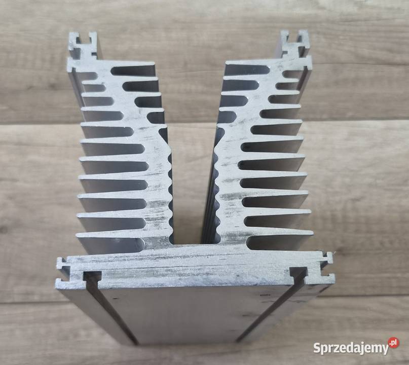 Duży Radiator Aluminiowy 30 Profil RDD 125 Mocny Leśniewo