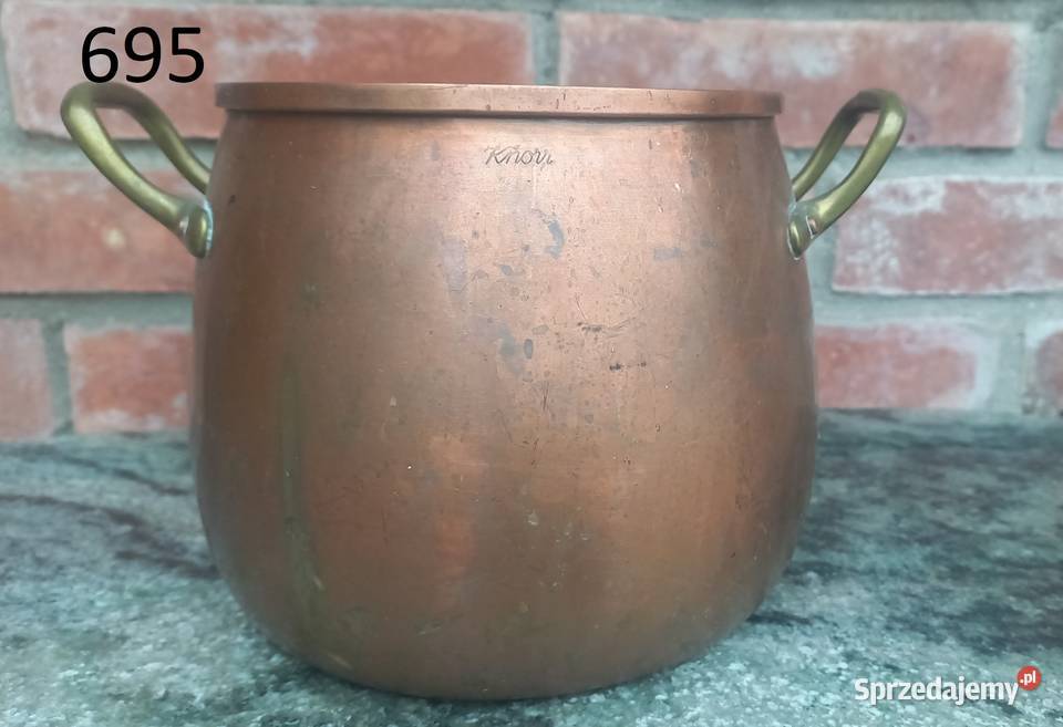 Garnek miedziany Doniczka Osłonka 695 zachodniopomorskie Gawroniec sprzedam