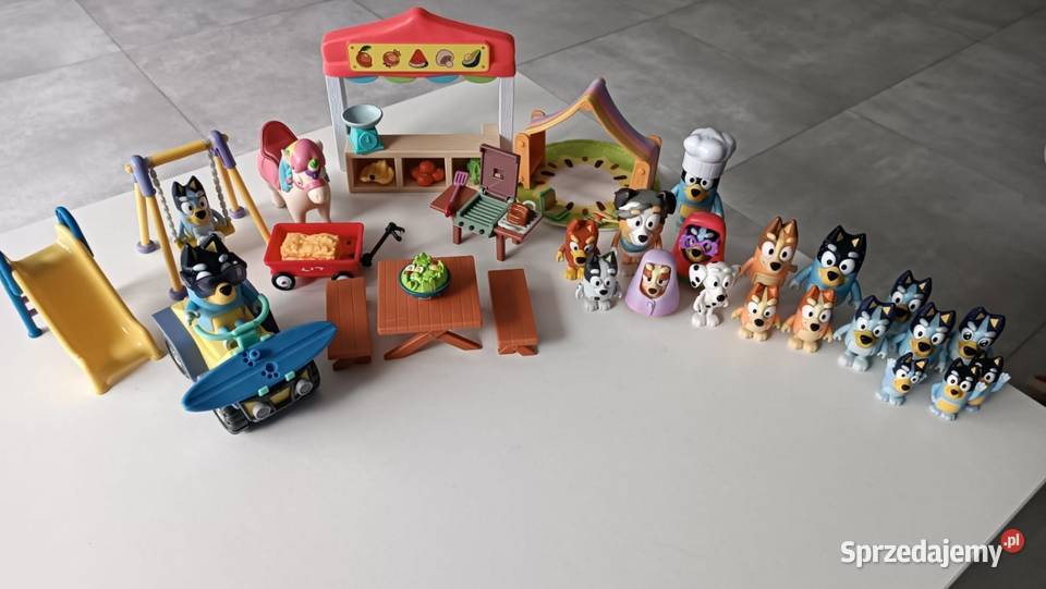 Figurki blue bluey zestaw zachodniopomorskie Koszalin