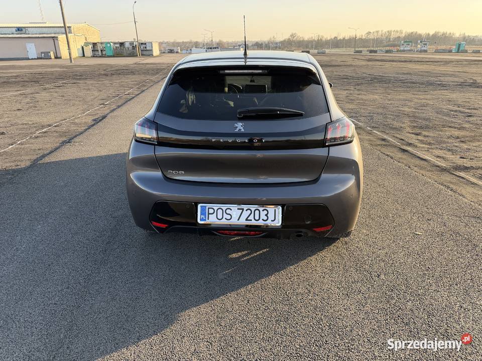 Peugeot 208 II 2021 r 53000 przebiegu Kalisz