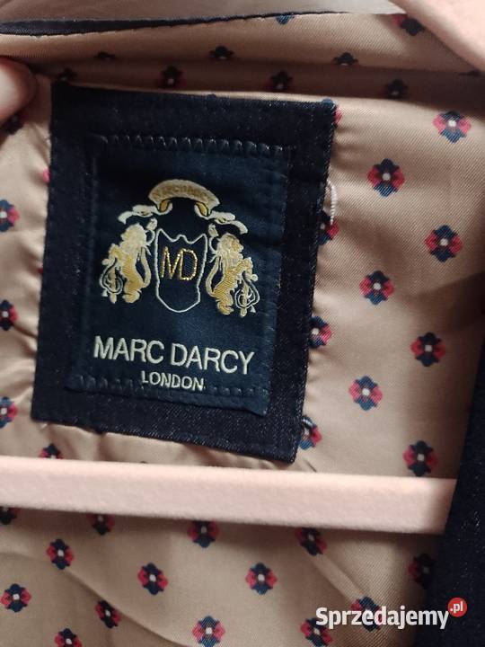 S Marc DarcyGranatowa kamizelka Garniturowa z kolorowy Kraków