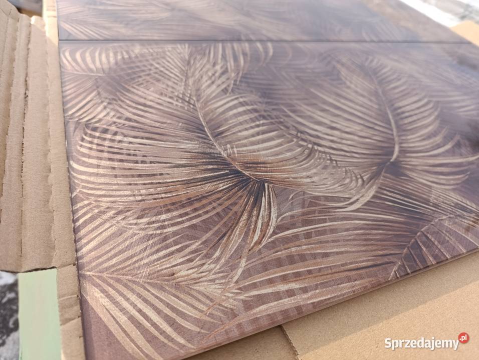 Dekor inserto panel szklany 60x60 Ideal łódzkie