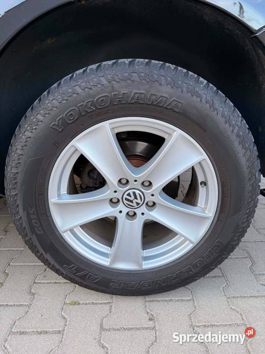 VW Touareg 4x4 automat hak 25 tdi hak pakiet w12 centralny zamek Volkswagen Bielowy sprzedam