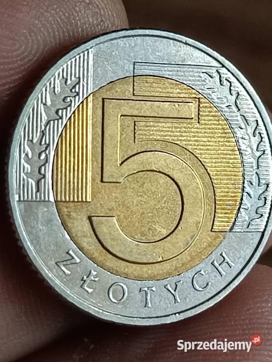 Sprzedam monetę 5 zloty 2022 zle bity stempel Numizmatyka Chełm