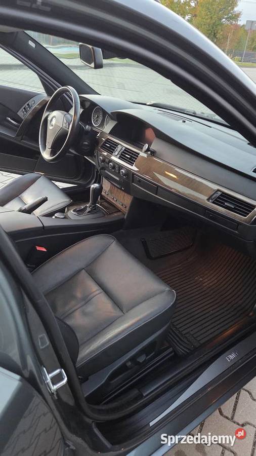 BMW E60 525D SUPER STAN FULL NISKI PRZEBIEG ESP Gdów