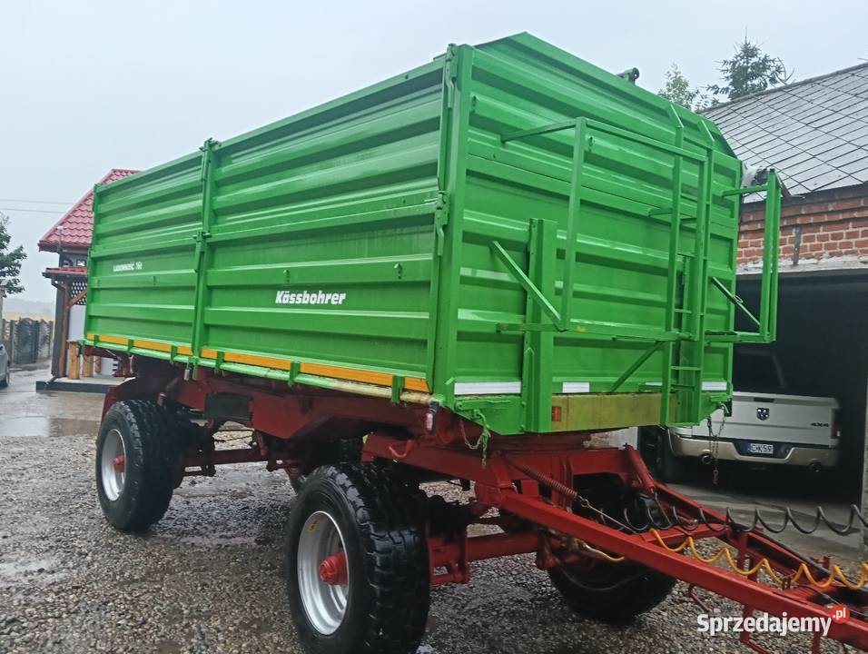 Przyczepa 3 strony wywrot 16 T Włocławek sprzedam