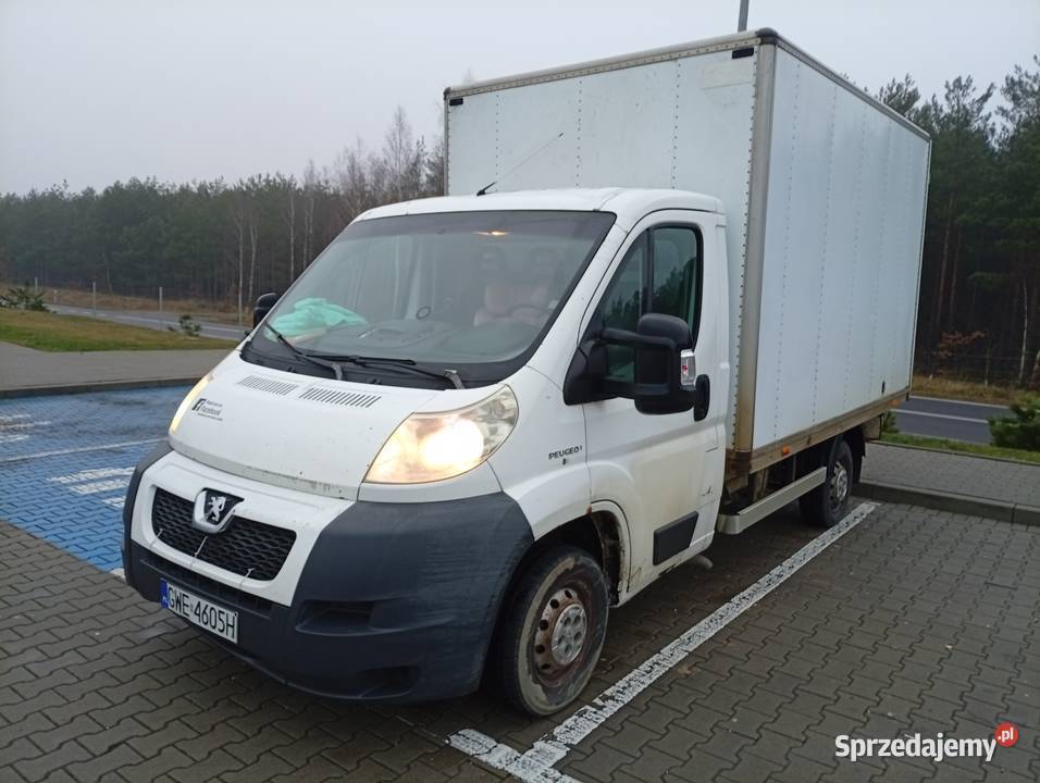 Peugeot boxer kontener poduszka powietrzna pomorskie Luzino sprzedam