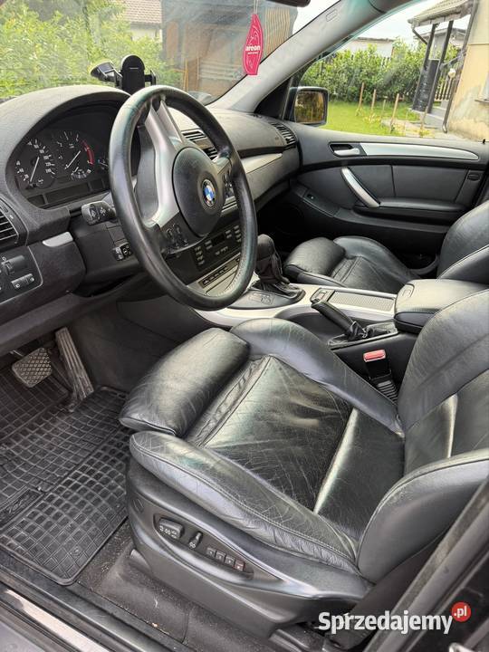 BMW X5 30D M57 czarny Motoryzacja Oleśnica