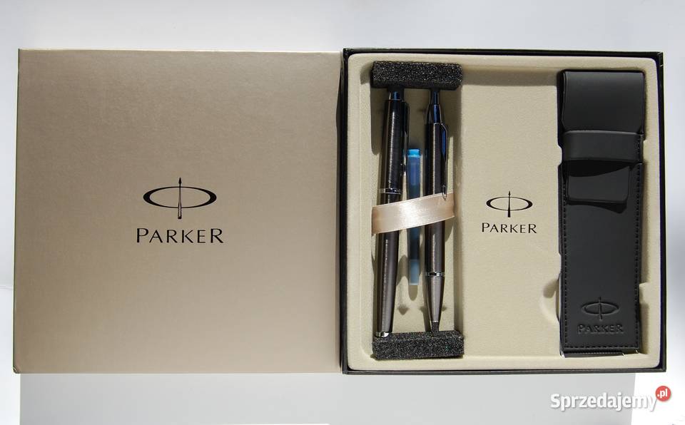 Pióro wieczne i długopis Parker IM Gun Metal CT lubelskie Lublin