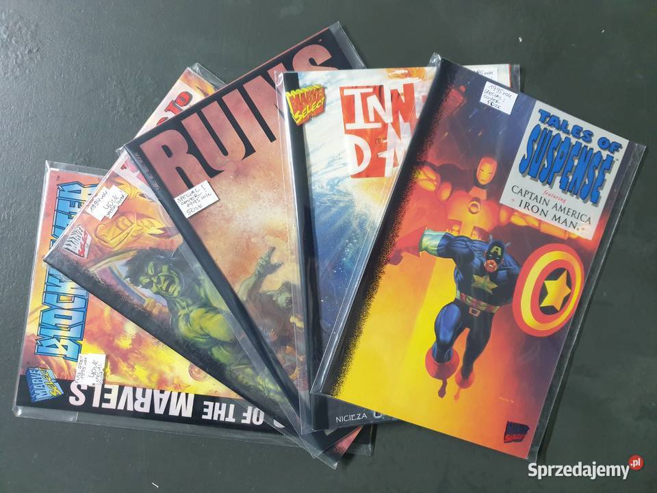 Marvel Wydania Specjalne 5 oryginalnych komiksów Gdynia