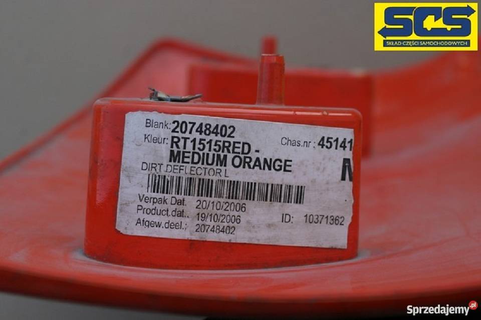 VOLVO FH12 FH 13 OWIEWKA NAKŁADKA POLIKA Bieleń