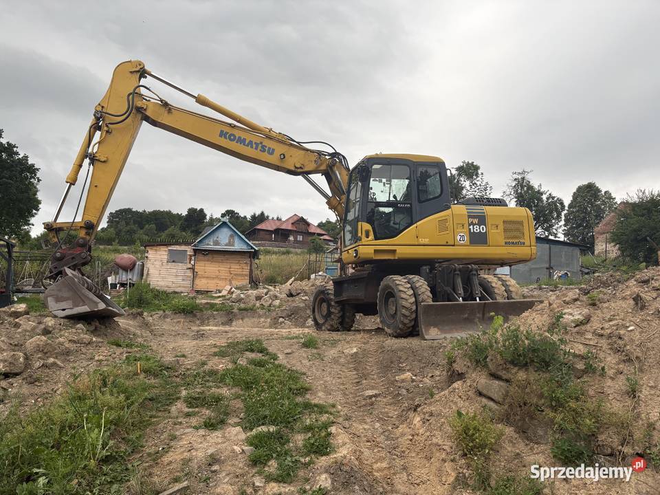 Koparka kołowa Komatsu PW1807 dolnośląskie Jelenia Góra