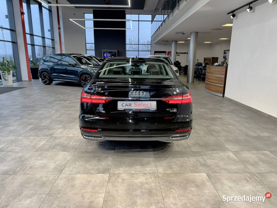 Audi A6 Limousine VAT 23 40TDI mHEV 204 Stronic czarny Myślenice sprzedam