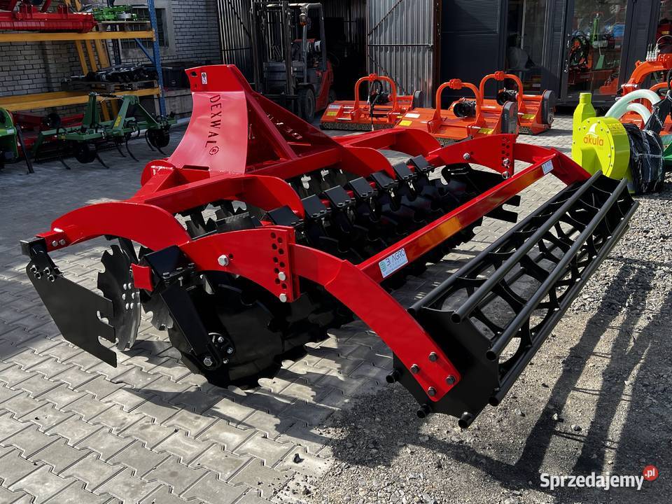 Agregat talerzowy Brona TUR 30 DEXWAL agrolift lubelskie Lublin sprzedam