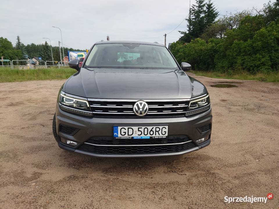 Tiguan wirtualne zegary masaże bezkluczykowy sprzedam