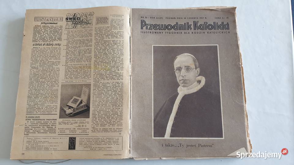 Przewodnik Katolicki lata 50 wielkopolskie Poznań