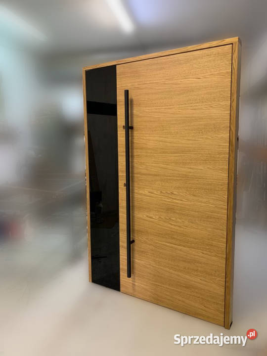 Drzwi Zewnętrzne Drewniane Wejściowe KOLORY Legnica