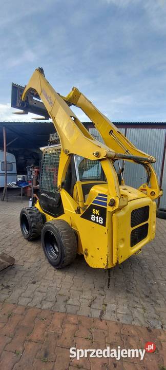 Komatsu sk 818 bob cat Rok produkcji 2007 Szczecin sprzedam