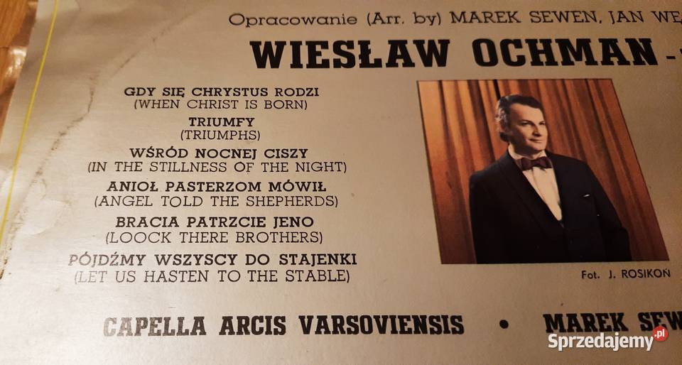 Winyl LP Kolędy Polskie Wiesław Ochman