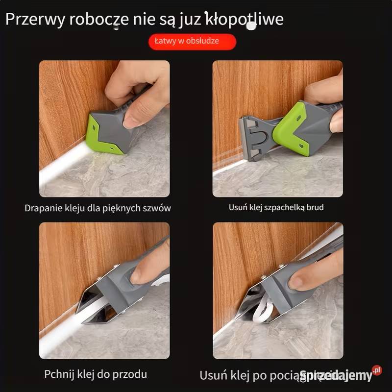 Zestaw narzędzi do wypełniania silikonem 3w1 Lubań