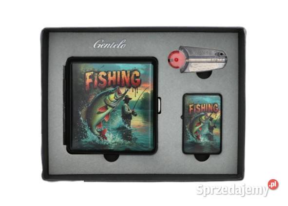 Zestaw Prezentowy Łowienie Papierośnica śląskie Ostrowy nad Okszą