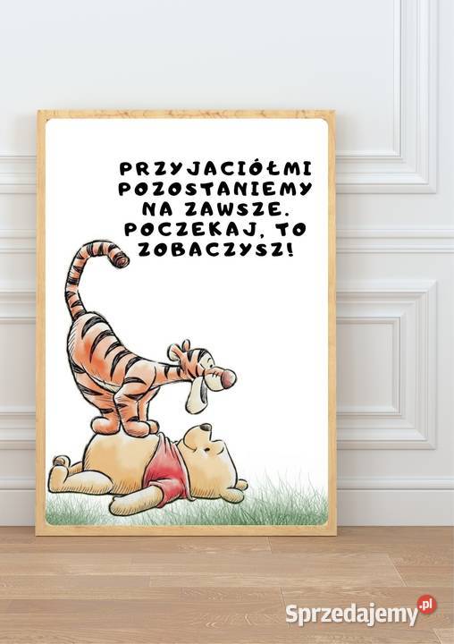Plakat Kubuś Puchatek 7 motywów