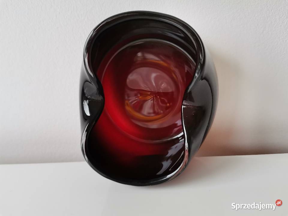 Stara nieużywana popielniczka Tarnowiec Jerzy Porcelana i szkło