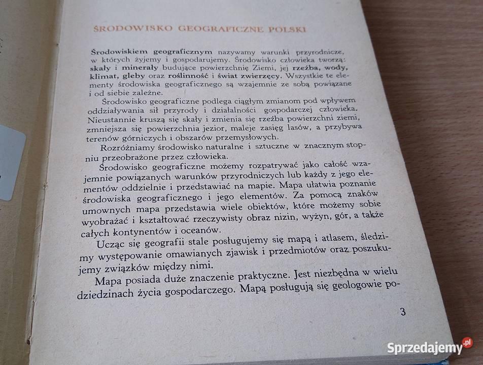Geografia Polski VI klasa 6 podręcznik Jan Mityk Gdańsk sprzedam
