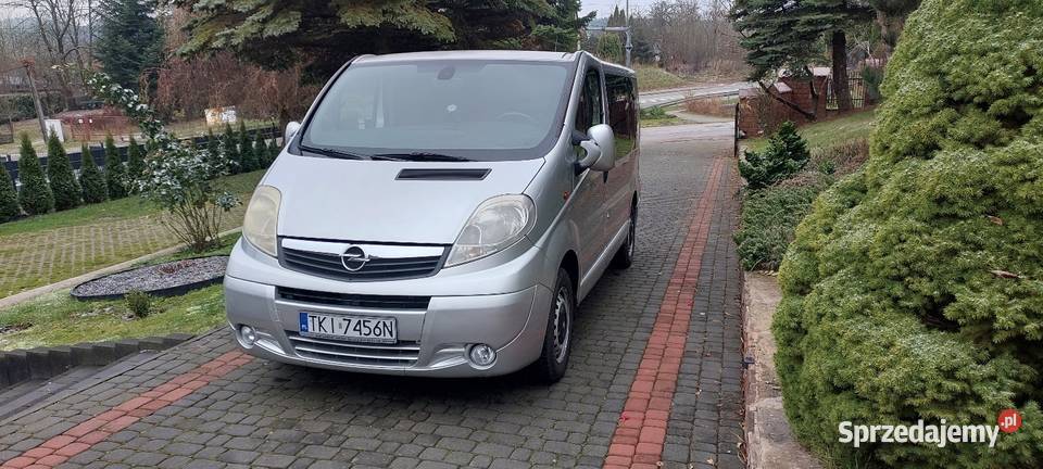 Opel Vivaro 20 CDTi 2007 9 osobowy 230v navi komputer pokładowy Kajetanów