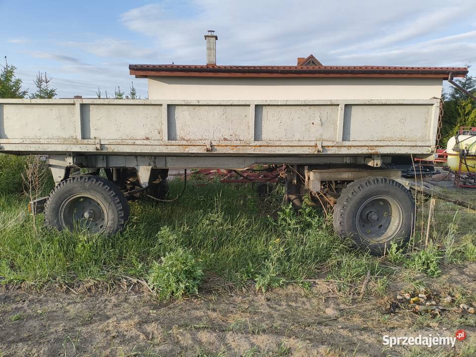 Przyczepa wywrotka nieuszkodzony Skulsk