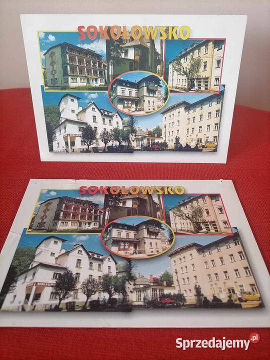 Sokołowsko Pocztówki Sześć Budynków 1997