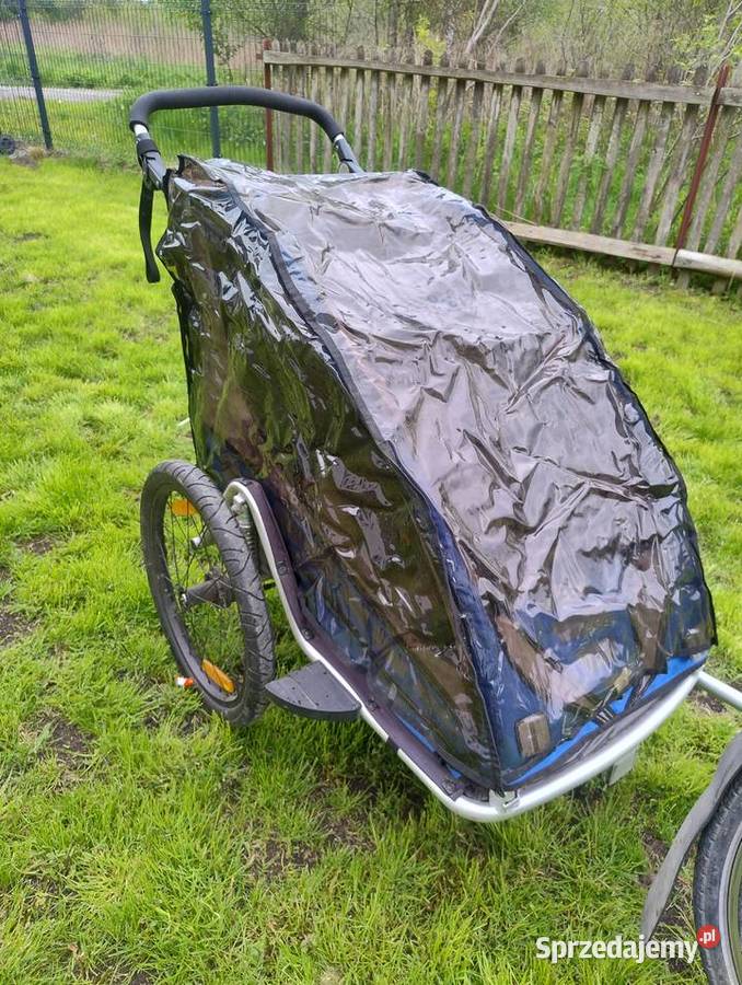 Przyczepka rowerowa Qeridoo Sportrex 1 Brzóza Królewska sprzedam