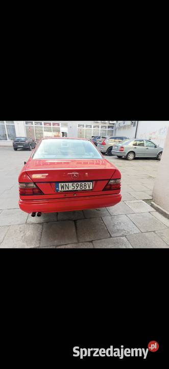 Mercedes 124 Cupe32Full wypasZamiana nieuszkodzony mazowieckie Konstancin-Jeziorna