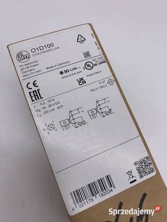 IFM O1D100 Optical sensor Warszawa sprzedam