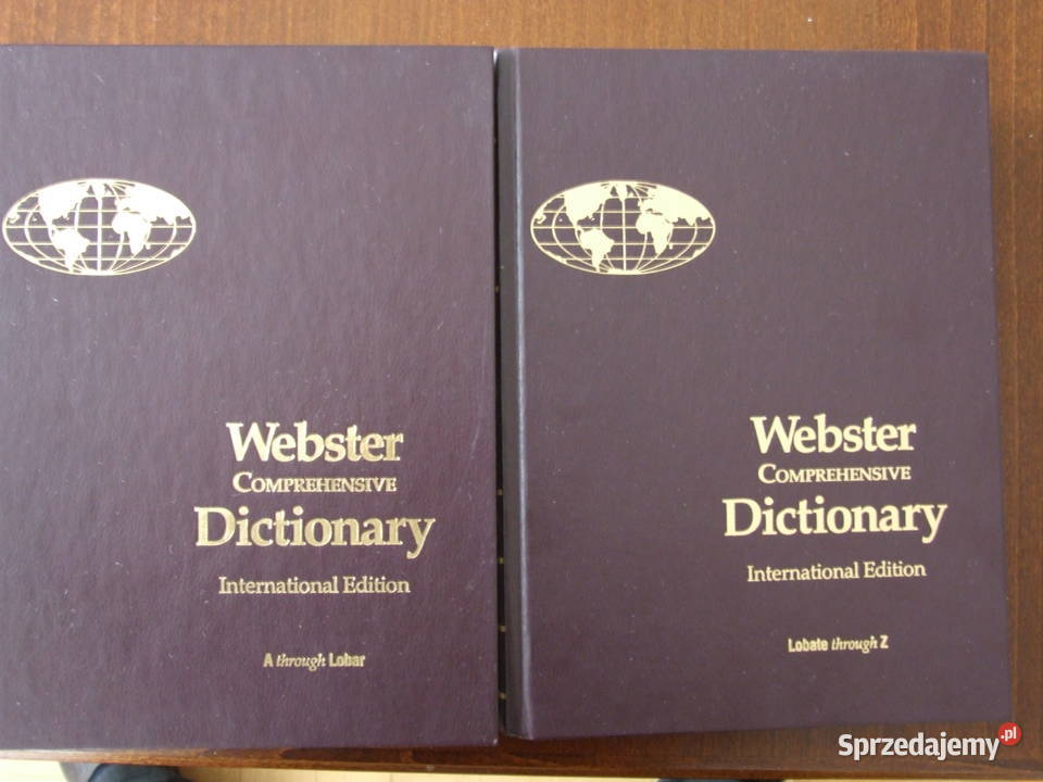 Kompleksowy słownik Webstera edycja Ustroń sprzedam