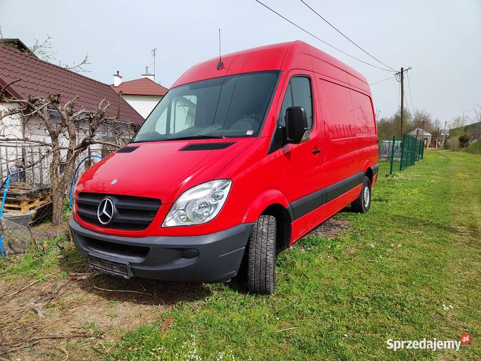 Mercedes sprinter 313 l3h2 240 oryginał welurowa tapicerka Zamość