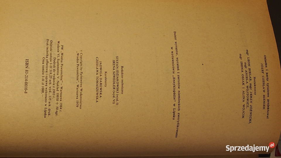 Wielki słownik niemiecko polski J Piprek J Tychy