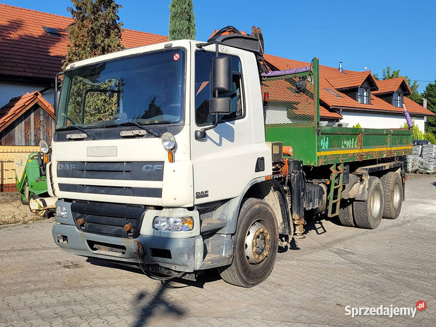 DAF CF 75250 ciężarówka wywrotka DMC 26000 2005