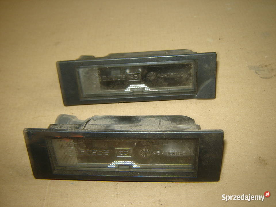 alfa romeo 156 98r sedan lampka tablicy osobowe