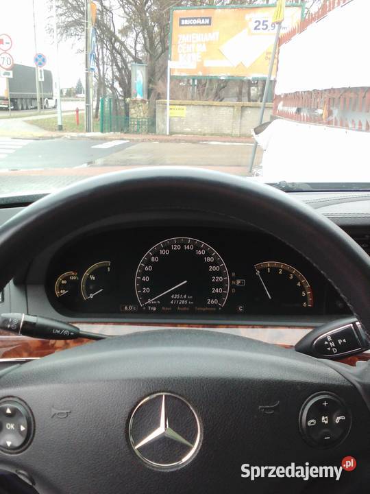 Mercedes W221 S320 kolor 775 diesel Warszawa