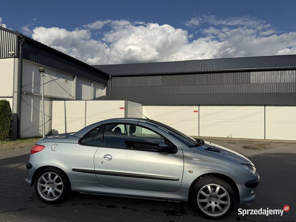 Peugeot 206 CC 16 Benzyna 2002r Cabrio 1587cm3 206 CC Pawłów