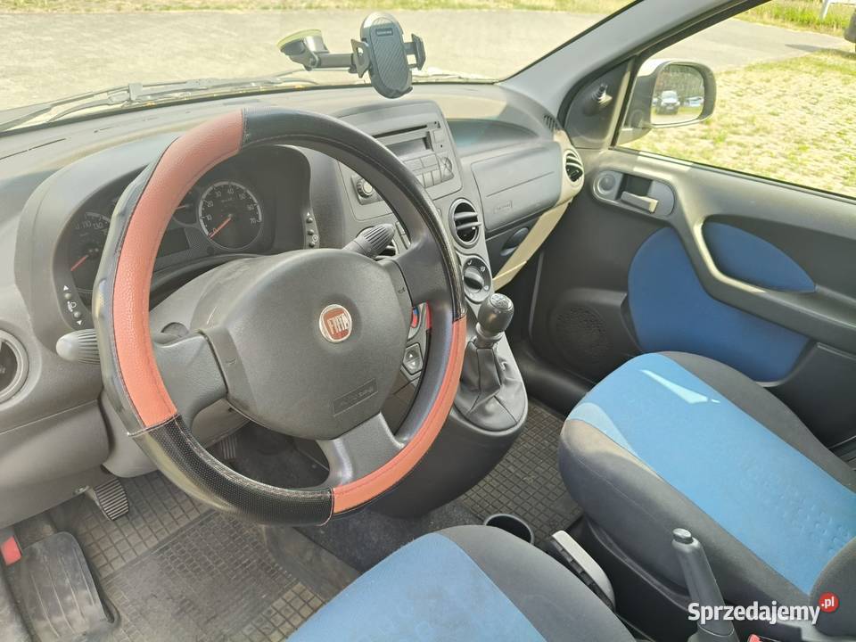 Fiat Panda II 12 60 Benzyna LPG 2009 STŁUCZCE CD Tychy