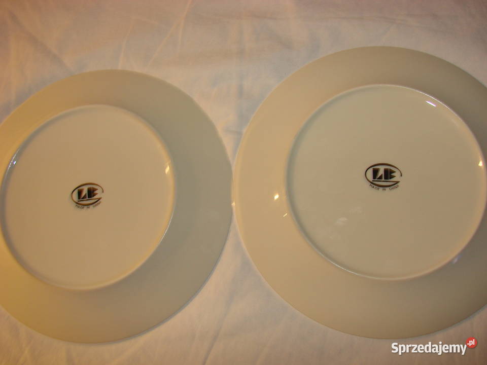 chiński porcelanowy talerz kolekcjonerski Pruszcz Gdański