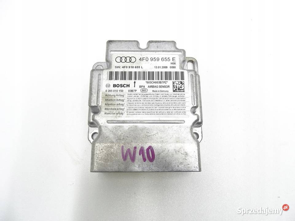 MODUŁ SENSOR AIRBAG PODUSZEK 4F0959655E AUDI A6