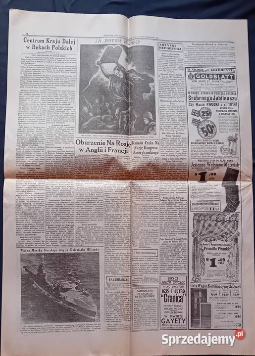 Dziennik Chicagoski 221 wtorek 19 września 1939r