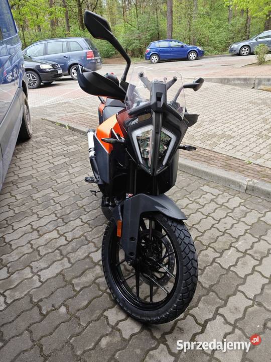 KTM 390 Adventure A2 niski przebieg tłumik mazowieckie Warszawa