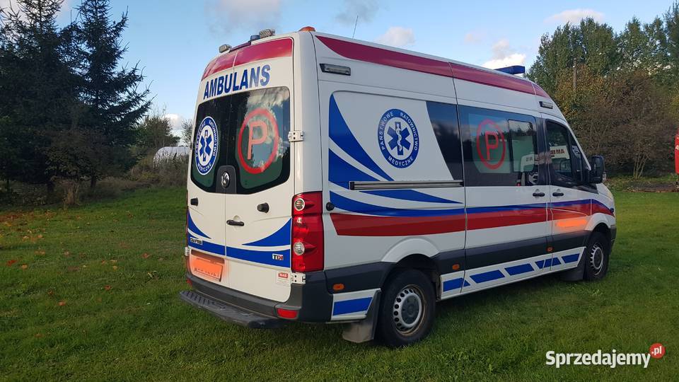 Ambulans karetka Volkswagen Crafter nosze 196